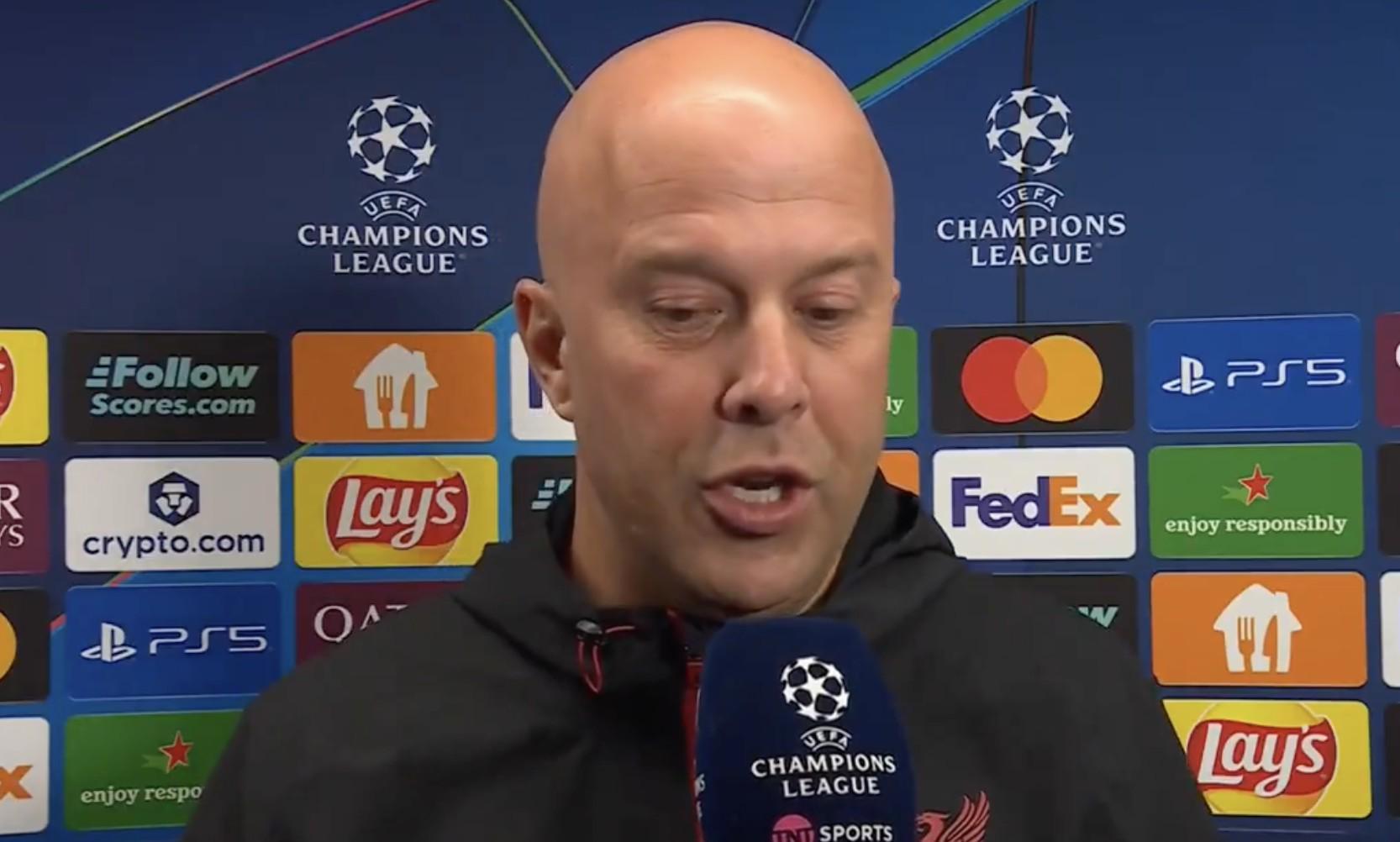 斯洛特:我从不会怀疑我的球员,我知道他们已付出了全部努力